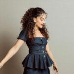 Taapsee Pannu showcasing six stylish outfits including elegant gowns, denim co-ords and statement contemporary fashion