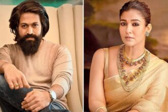 Yash and Nayanthara at the Toxic trailer launch