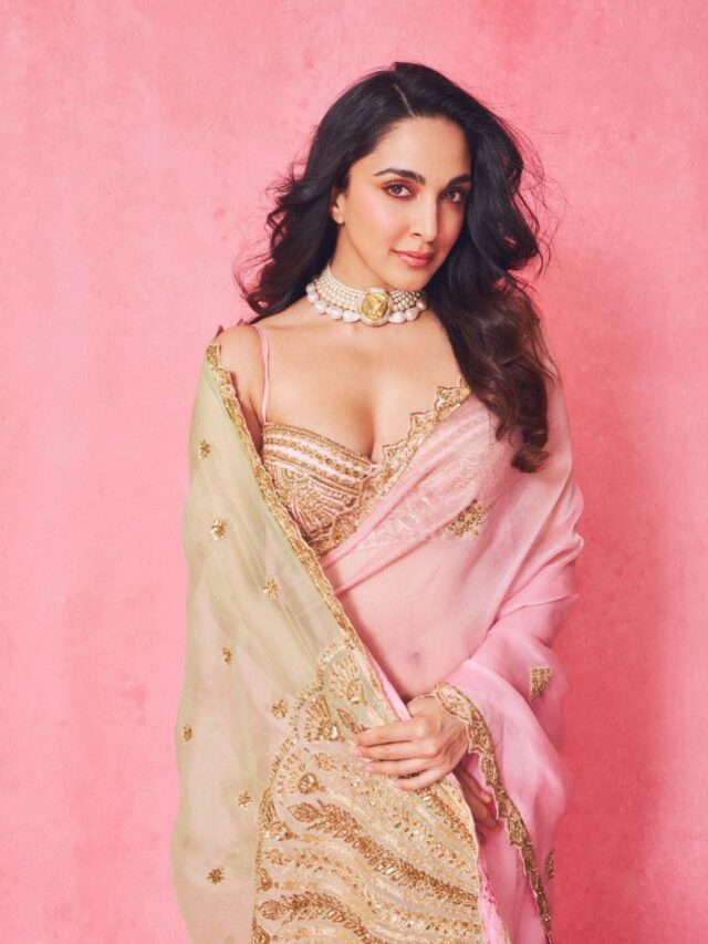 Kiara Advani Stuns in a Custom House of Masaba Saree at NMACC Gala