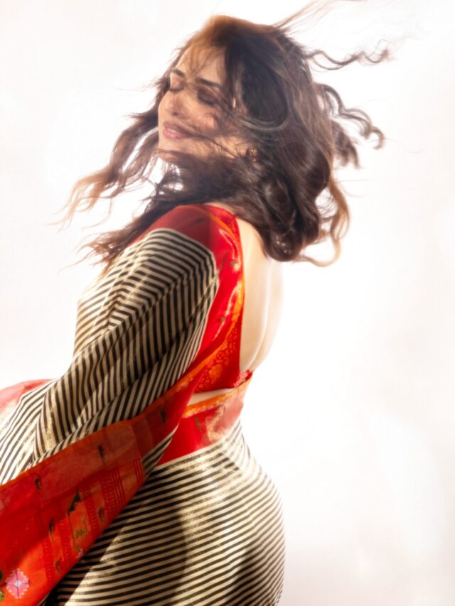 Girija Oak Godbole Redefines Ethnic Elegance in a Contemporary Paithani